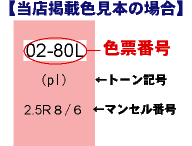 配合色について【調色配合サービス】 塗料・塗装機器のネット販売